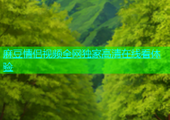 麻豆情侣视频全网独家高清在线看体验