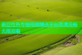麻豆性色专辑视频精选平台高清流畅无限观看