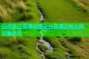 四虎麻豆高清视频平台高清流畅无限观看体验