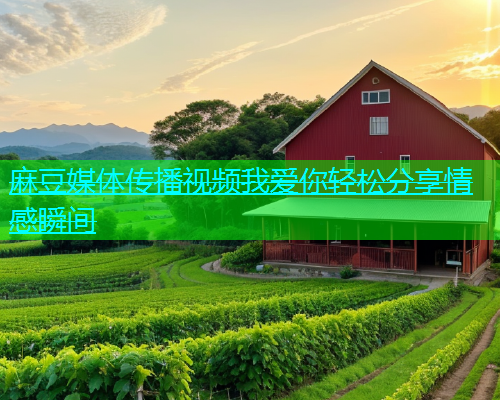 麻豆媒体传播视频我爱你轻松分享情感瞬间  第1张