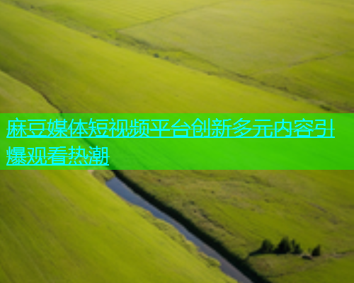 麻豆媒体短视频平台创新多元内容引爆观看热潮  第1张